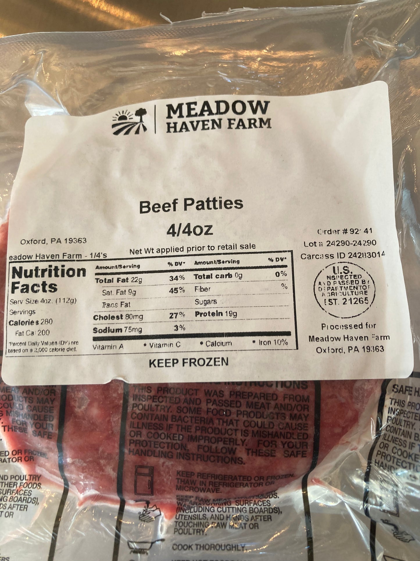 Beef Patties